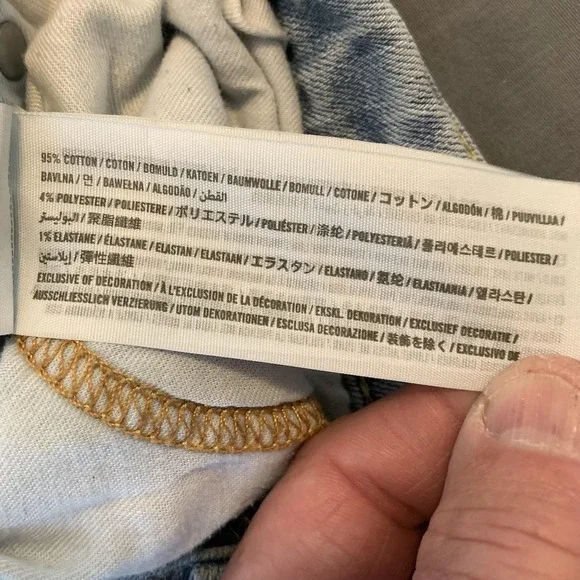 Hollister Jeans Mens 30x32 Light Wash Skinny Epic Flex Stretch Denim Blue - Picture 4 of 11